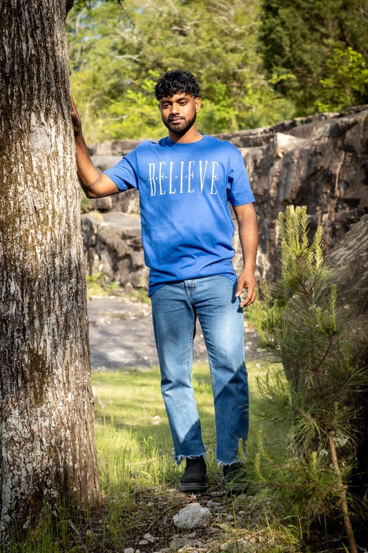 Believe Block Lettering